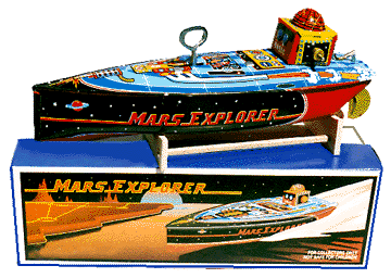 Mars Explorer Robot Speed Boat